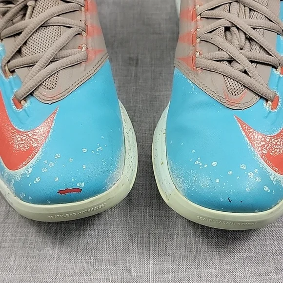 Nike KD Maryland Blue 599424-400 Crab Splat Men's Shoes SZ